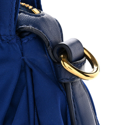 Prada Tessuto Nylon Gaufre Shopping Satchel Bluette 12 of 12