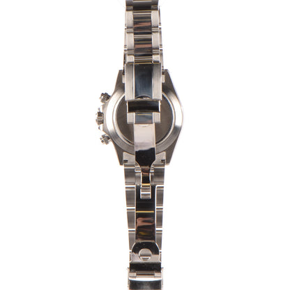 Rolex Stainless Steel 40mm Oyster Perpetual Daytona Cosmograph Watch Black 116520 4 of 7