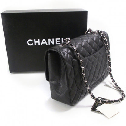 Chanel Caviar Jumbo Single Flap Black 3 of 10