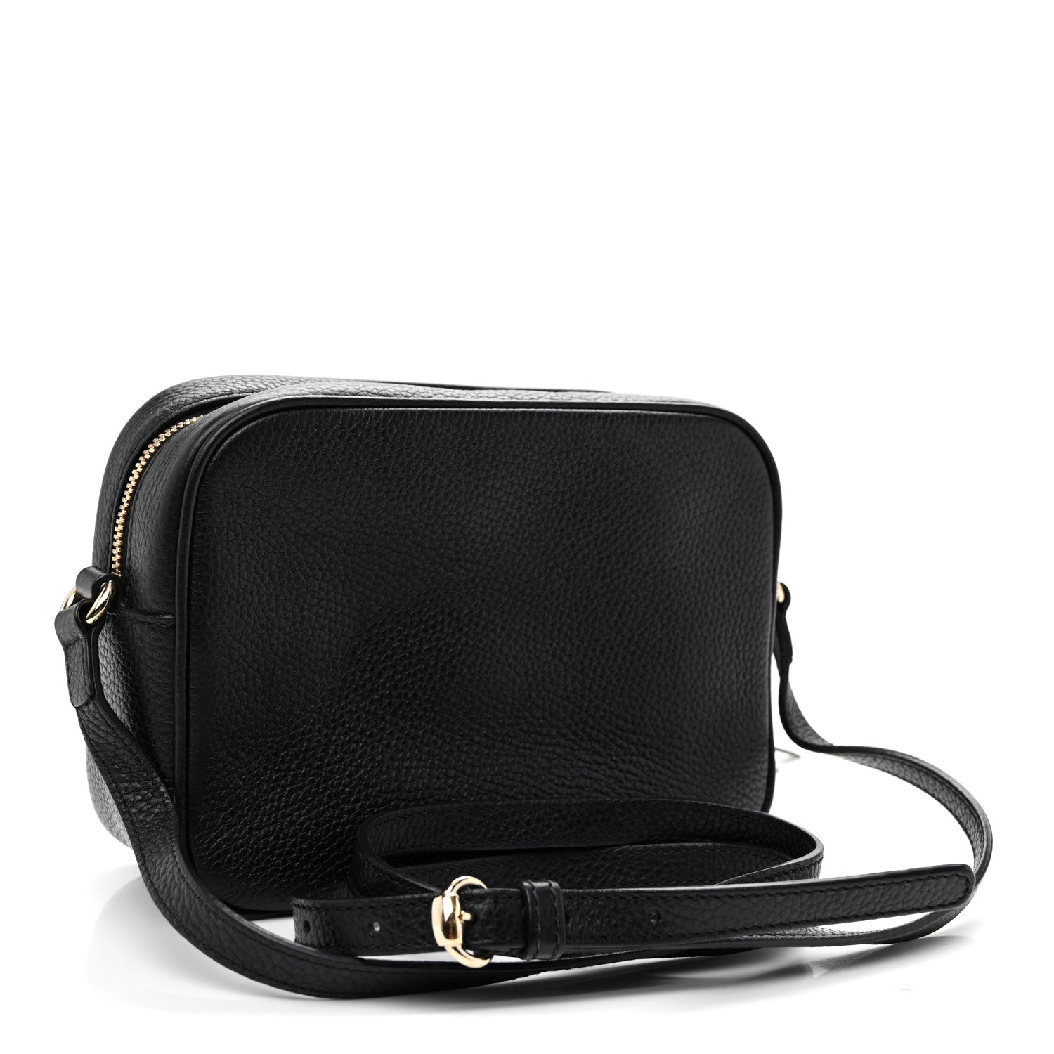 Gucci Pebbled Calfskin Small Soho Disco Bag Black 3 of 10