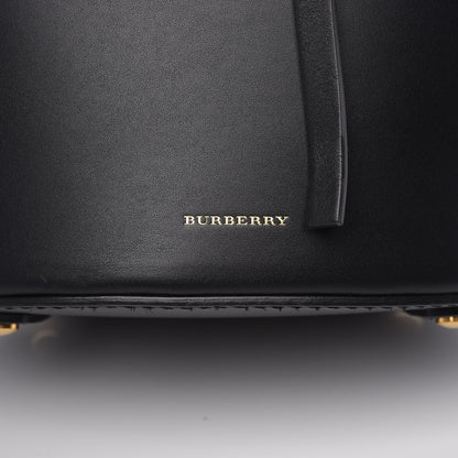 Burberry Supple Calfskin Medium Bucket Black 9 of 9