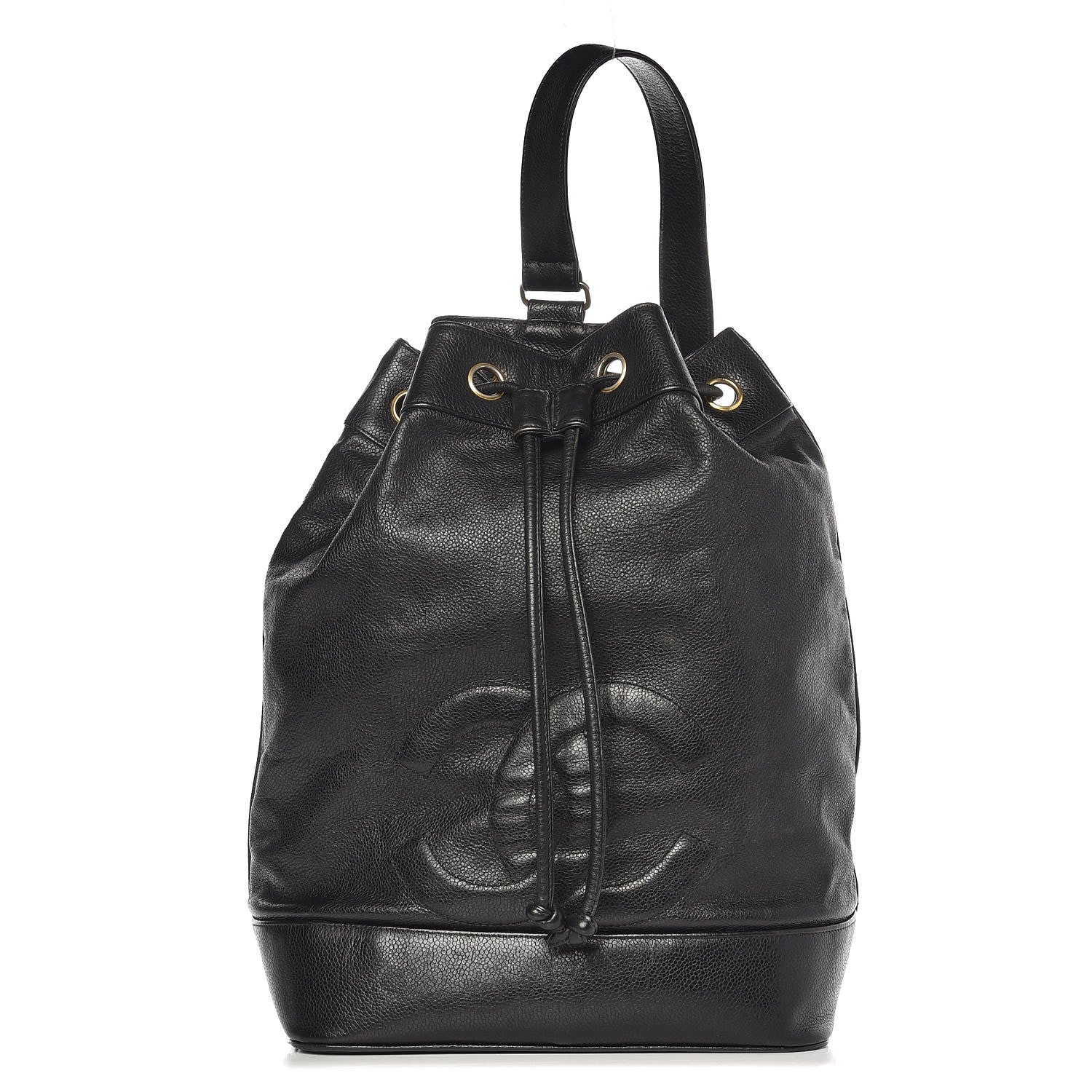 Chanel Caviar Sling Backpack Black 1 of 10