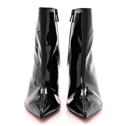 Christian Louboutin Patent Sporty Kate Booty 85 Ankle Boots 38.5 Black 3 of 9