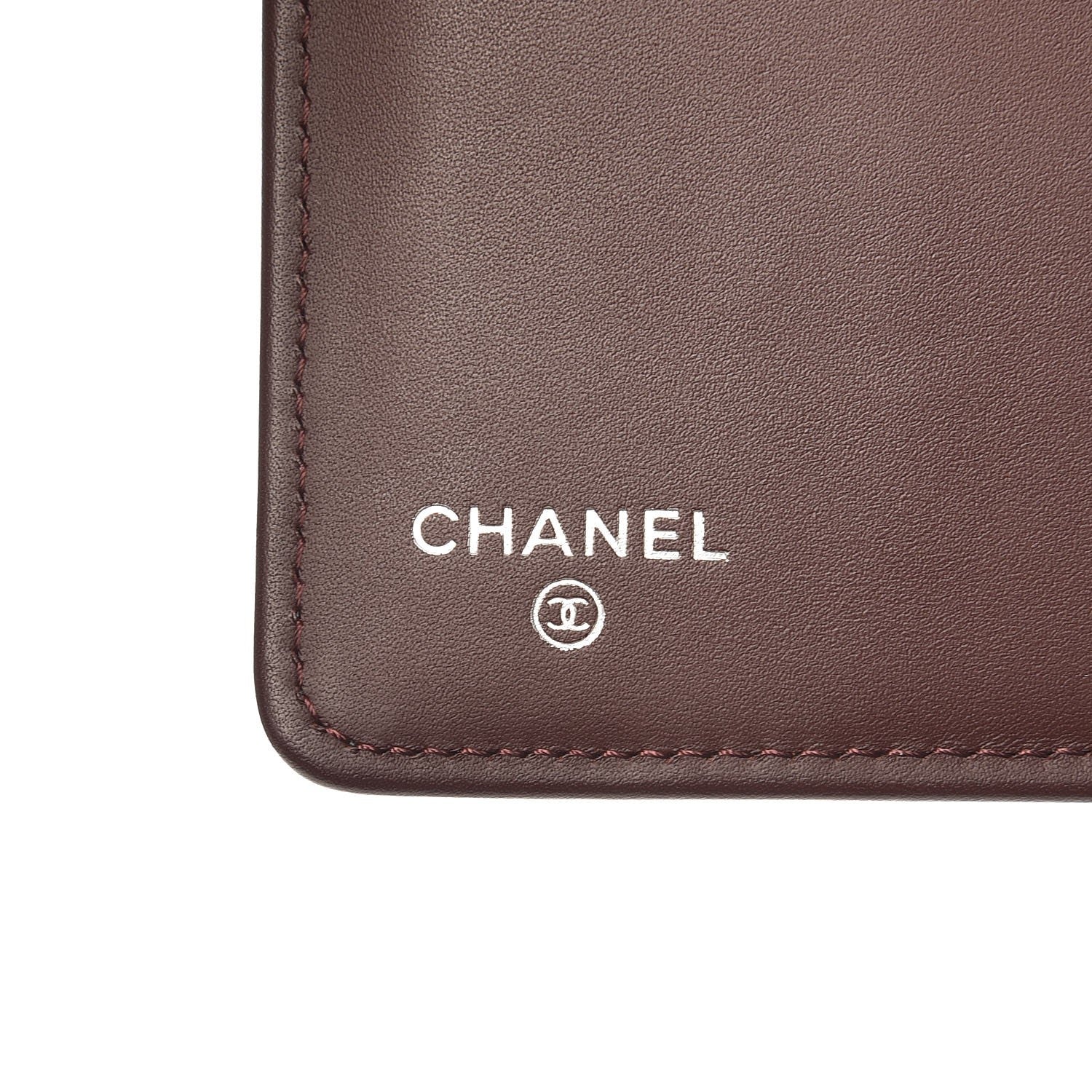 Chanel Caviar Quilted Yen Wallet Black 6 of 9