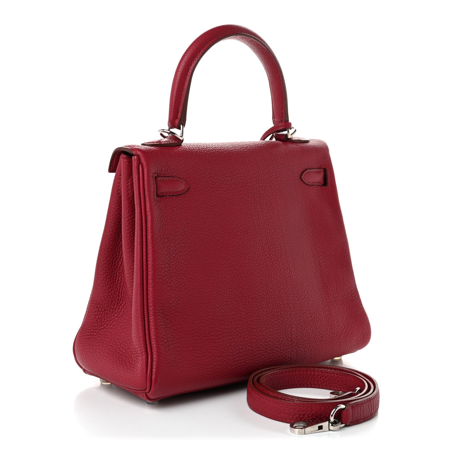 Hermes Togo Kelly Retourne 25 Rubis 2 of 9
