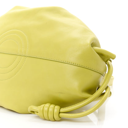Loewe Shiny Nappa Calfskin Paseo Bag Lime Yellow 10 of 11