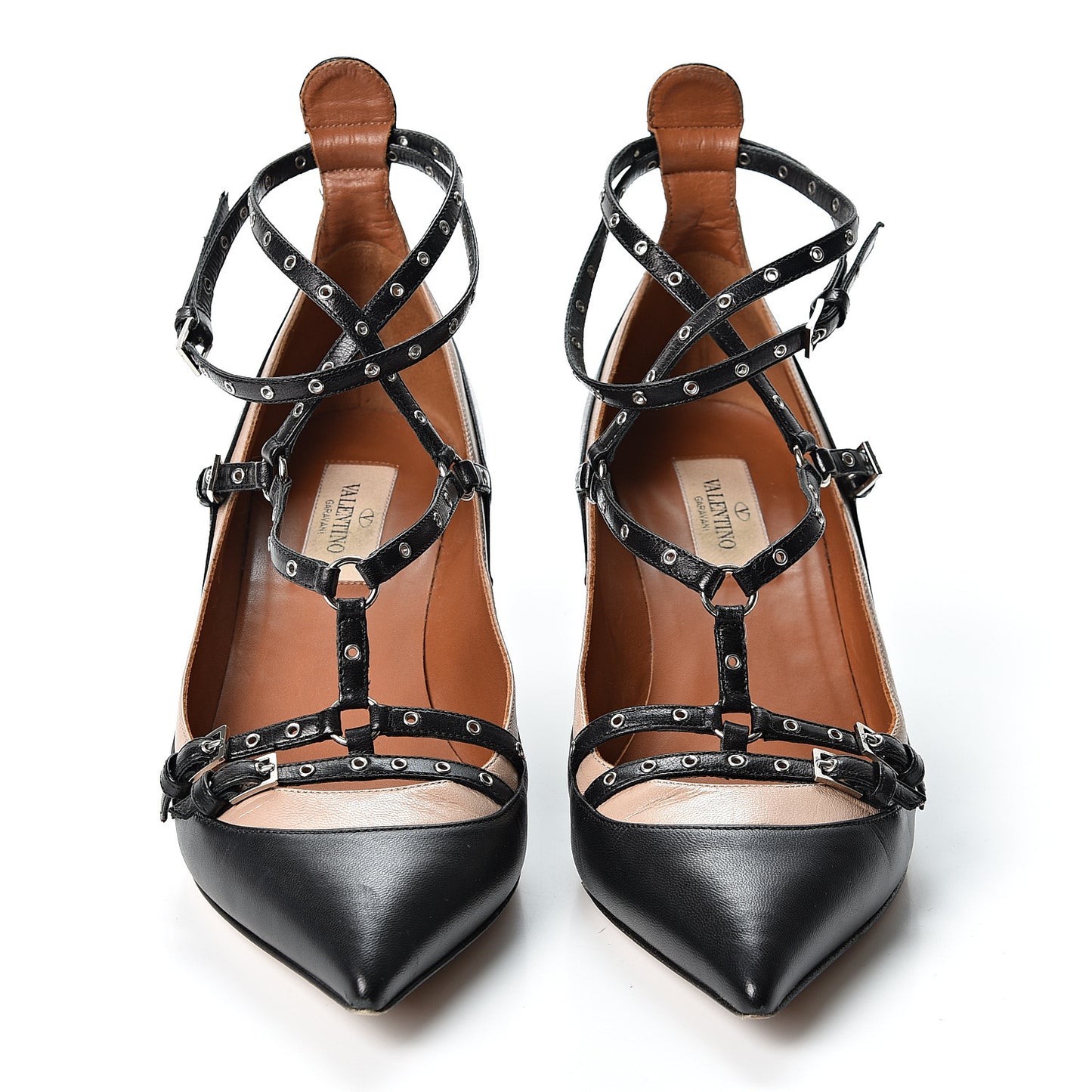 Nappa Love Latch 50mm Pumps 38 Black Poudre