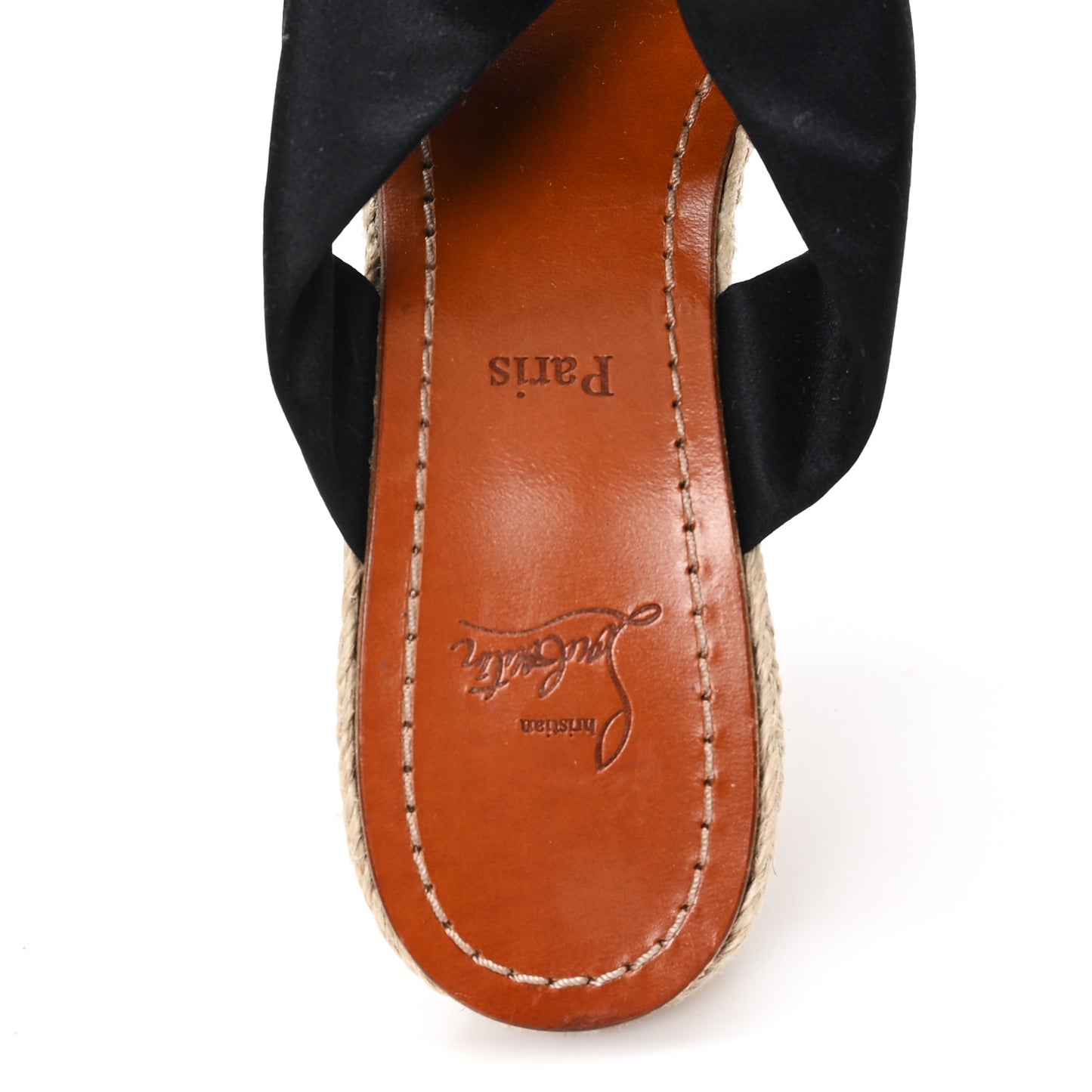 Silk Satin Delfin Espadrille Wedges 37 Black