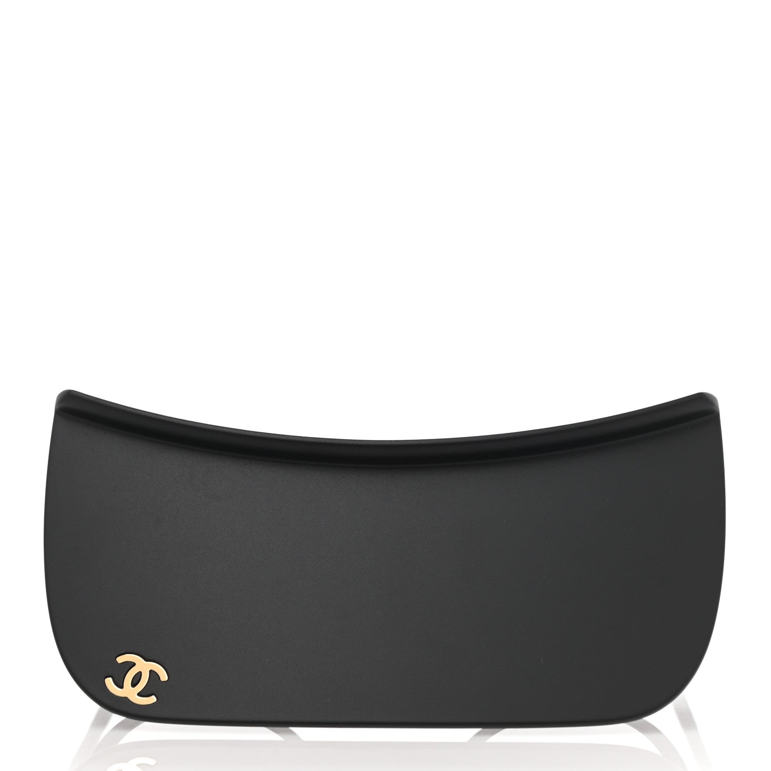 Chanel Acetate Visor Sunglasses 71046 Matte Black 3 of 8