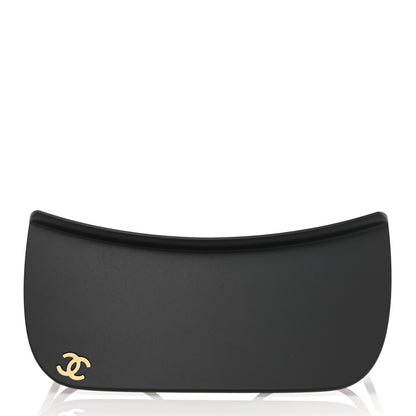 Chanel Acetate Visor Sunglasses 71046 Matte Black 3 of 8