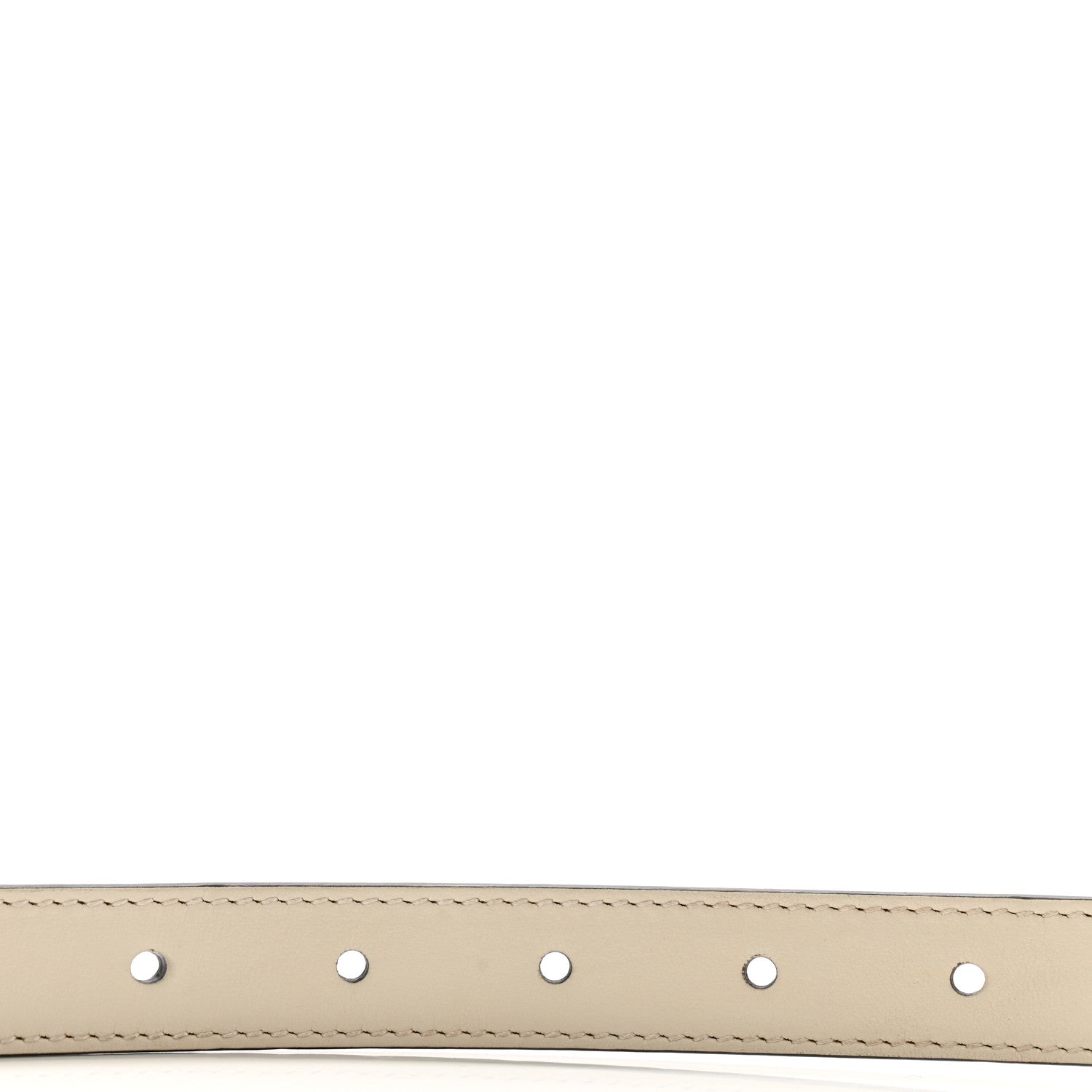 Gucci Calfskin Double G 20mm Belt 90 36 Mystic White 3 of 6