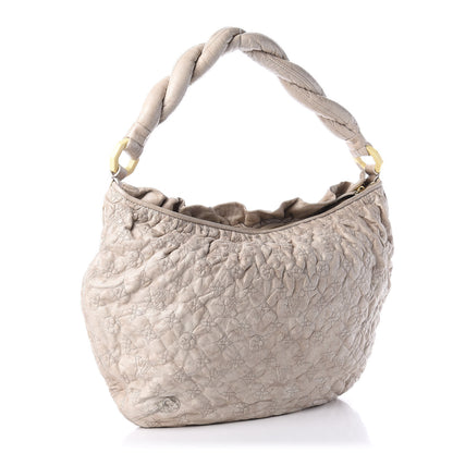 Louis Vuitton Lambskin Olympe Nimbus GM Ecru 3 of 13