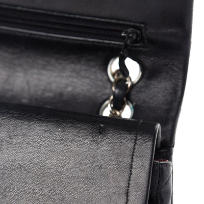 Chanel Lambskin Quilted Small Double Flap Black 10 of 14