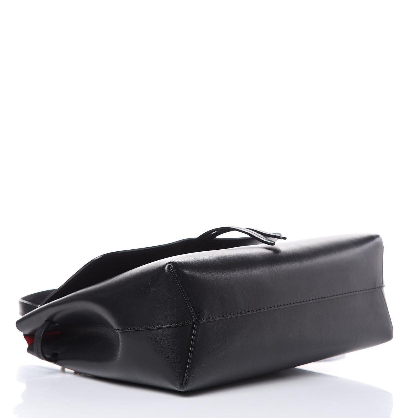 Calfskin Mini Lady Bag Black Flamma