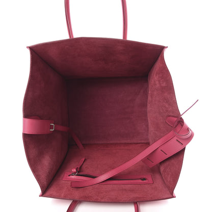 Celine Grained Calfskin Medium Phantom Luggage Fuchsia 5 of 15