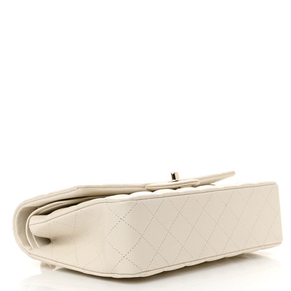 Chanel Caviar Quilted Medium Double Flap White 4 of 11
