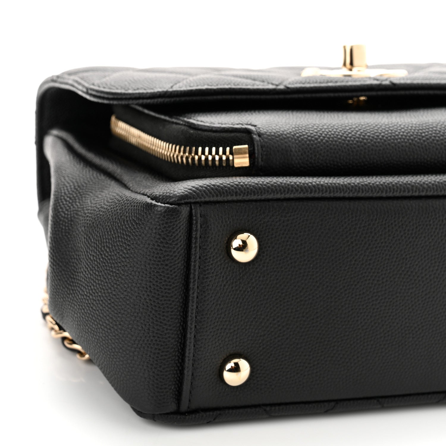 Chanel Caviar Quilted Small Business Affinity Flap Black 9 of 10