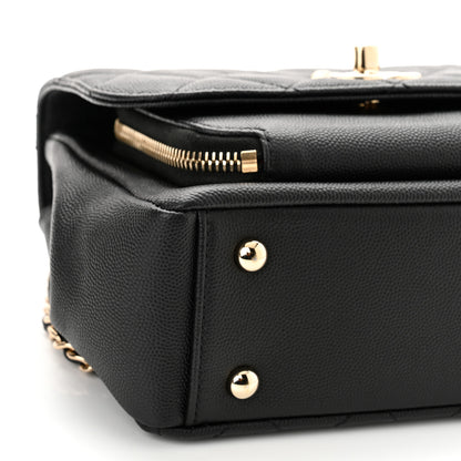 Chanel Caviar Quilted Small Business Affinity Flap Black 9 of 10