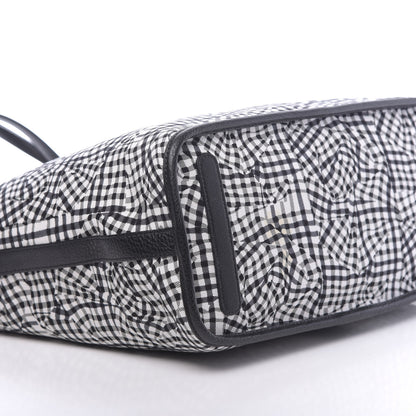 MCM Visetos Medium Liz Reversible Shopper Tote Black 15 of 17