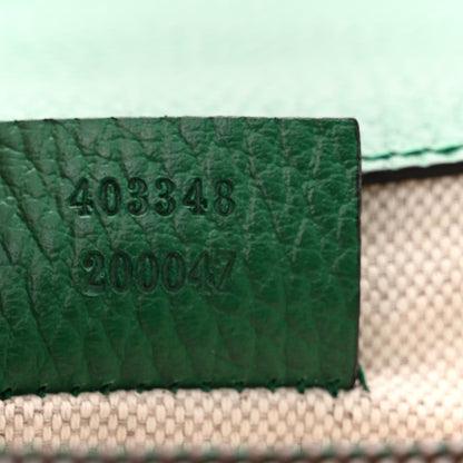 Gucci Dollar Calfskin Crystal Medium Dionysus Shoulder Bag Emerald 8 of 11