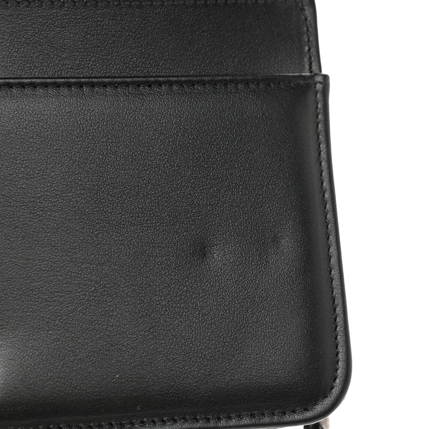 Chanel Caviar Quilted Boy Wallet On Chain WOC Black 12 of 13