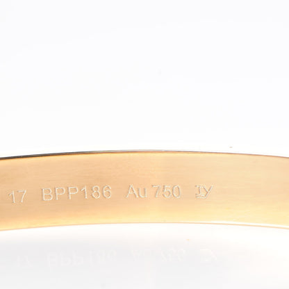 Cartier 18K Yellow Gold LOVE Bracelet 17 8 of 10