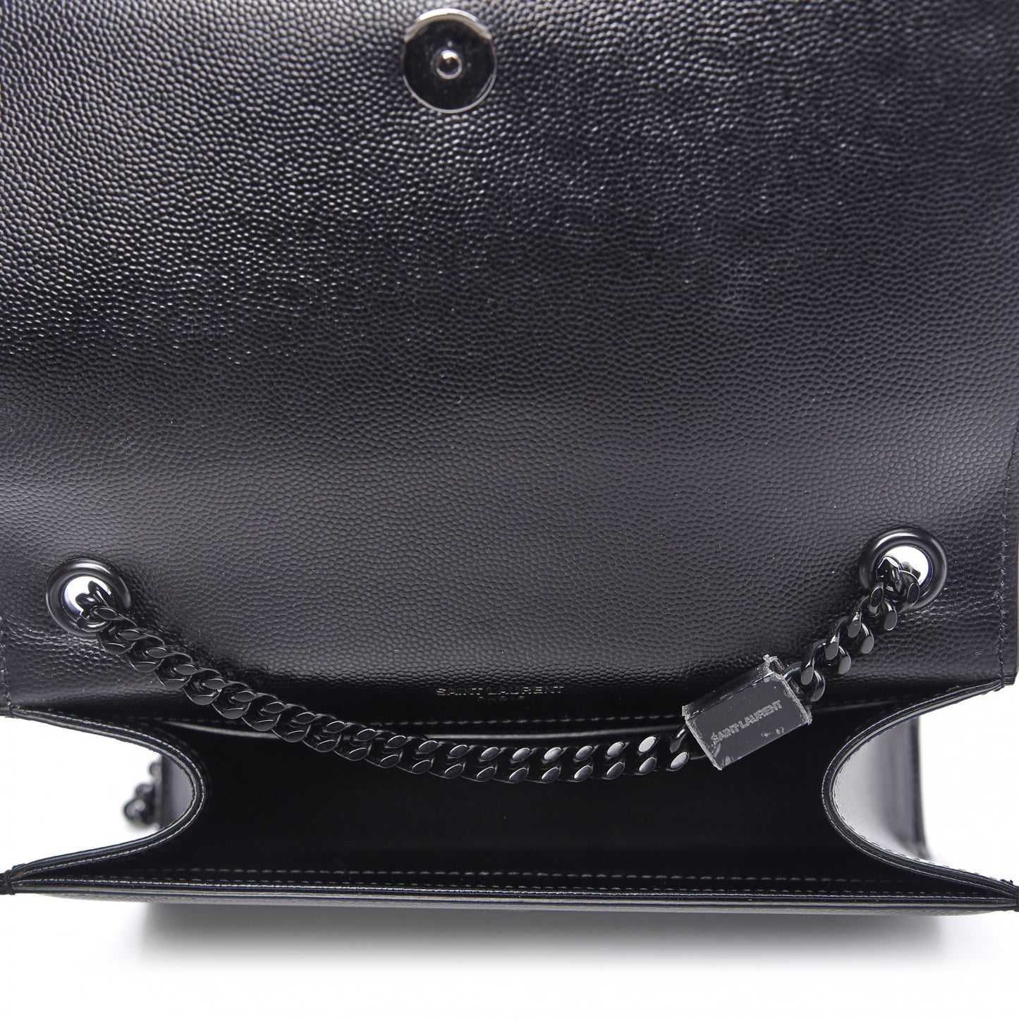 Grain De Poudre Small Monogram Kate Satchel Black