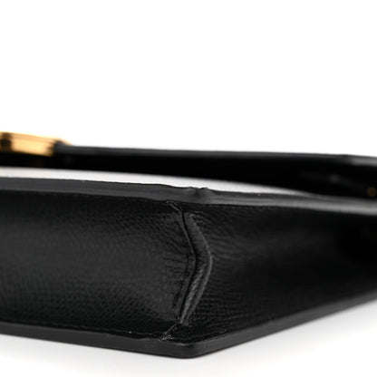 Fendi Vitello Cruise F is Fendi Medium Envelope Wallet on Chain Black 11 of 11