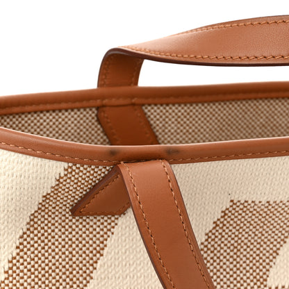 Hermes Swift Toile H Cabas H En Biais 27 Ecru Naturel Gold 11 of 11