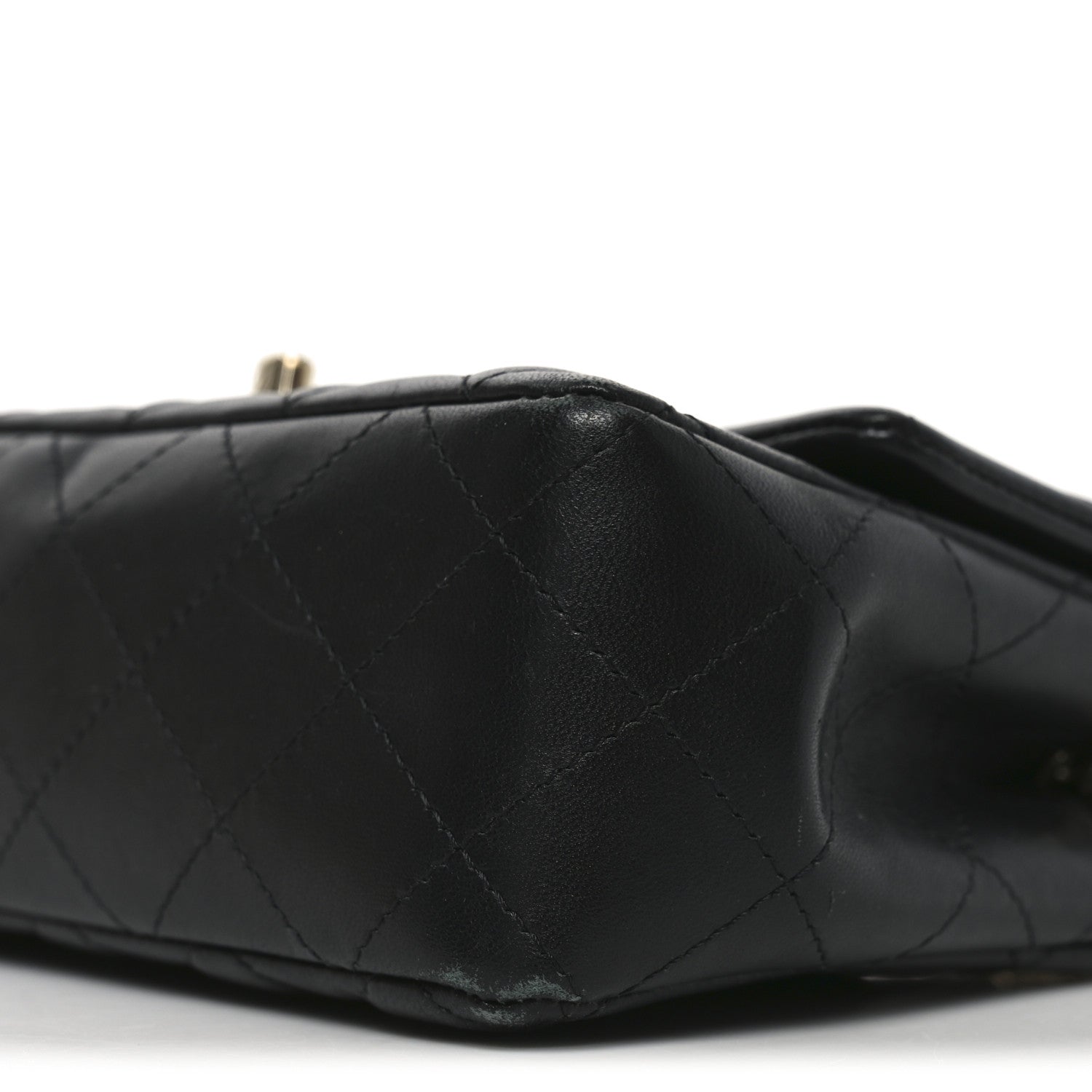 Chanel Lambskin Quilted Mini Coco Charms Rectangular Flap Black 10 of 11