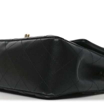 Chanel Lambskin Quilted Mini Coco Charms Rectangular Flap Black 10 of 11