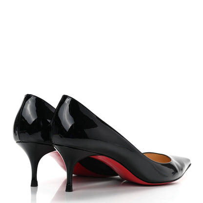 Christian Louboutin Patent Pigalle Follies 55 Pumps 39.5 Black 4 of 7