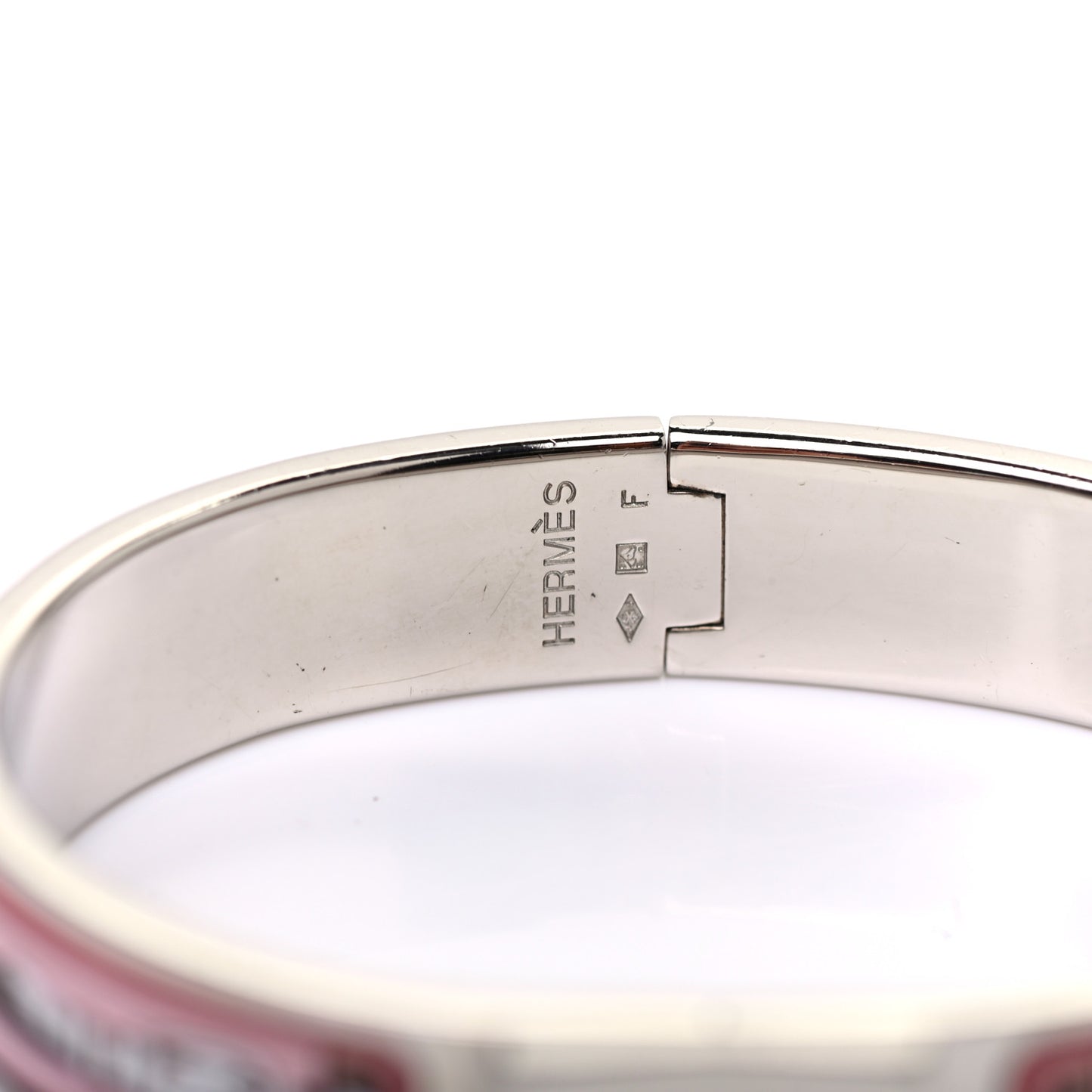 Enamel Printed Narrow Loquet Bracelet