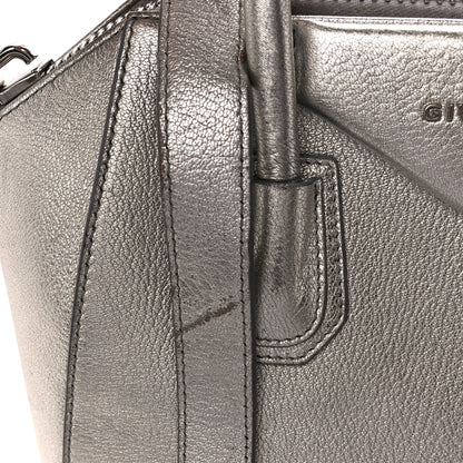Givenchy Metallic Sugar Goatskin Small Antigona Silver 14 of 18