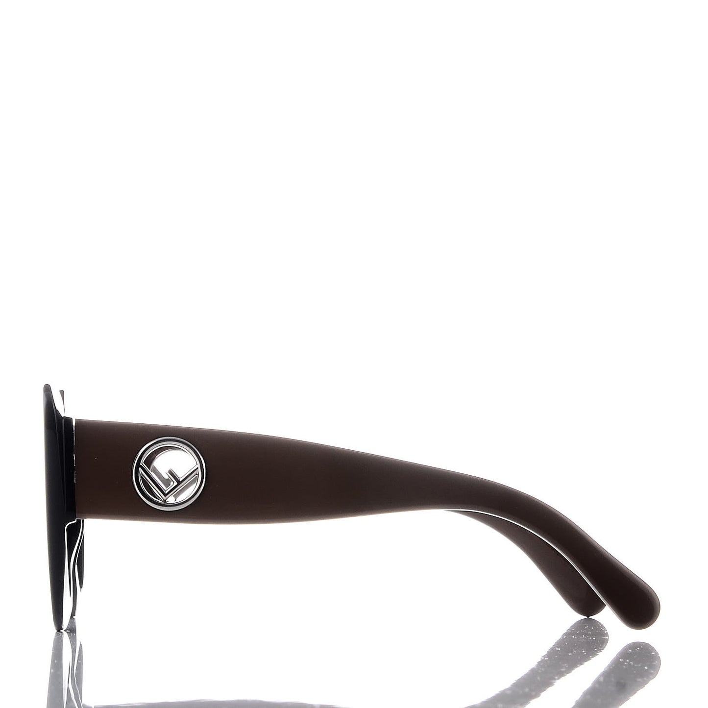 Acetate F is Fendi Oversized Butterfly Sunglasses FF 0306/S Brown
