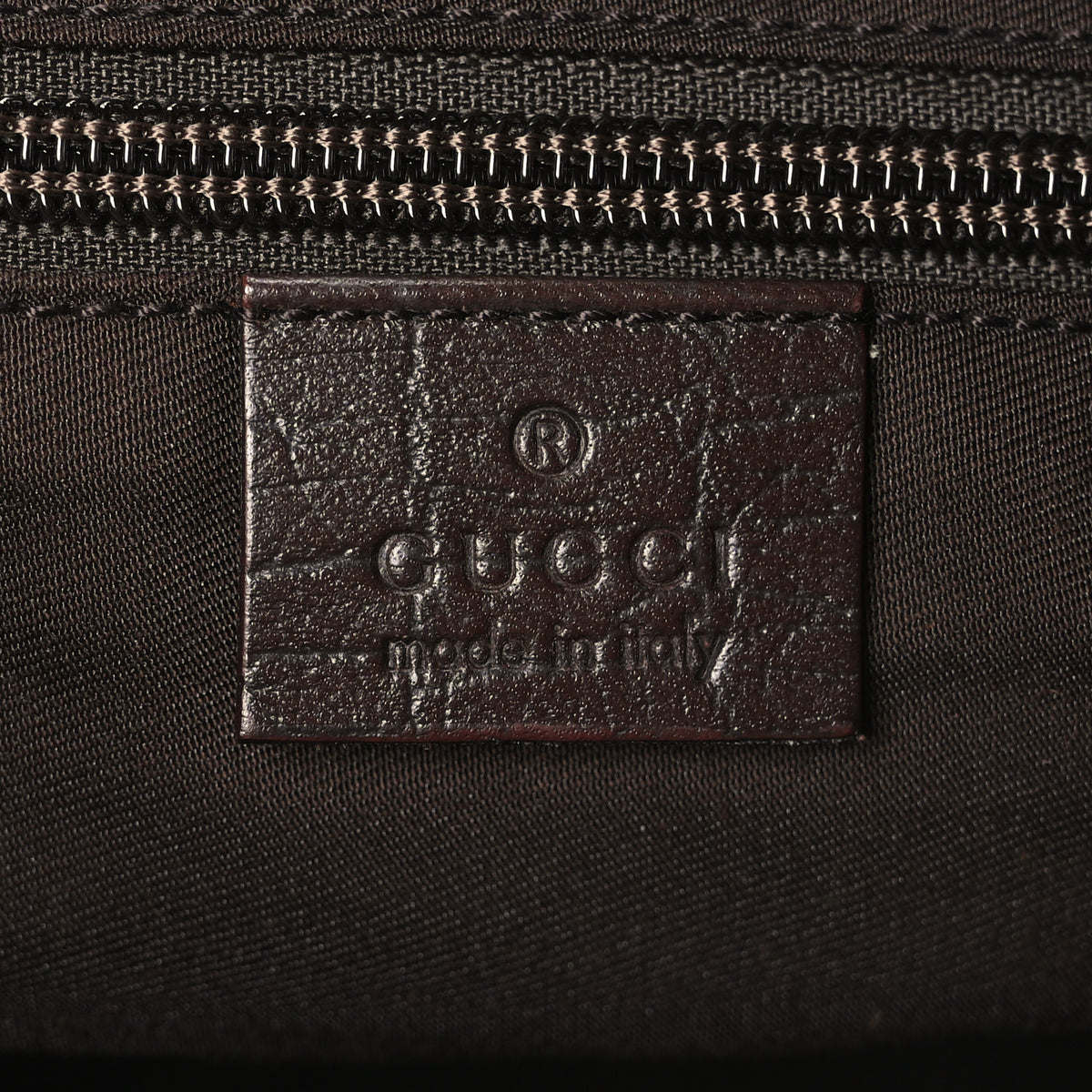 Gucci GG Plus Monogram Medium Flat Messenger Bag  Dark Brown 6 of 11