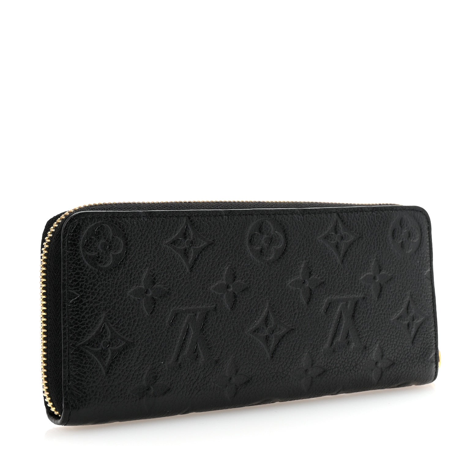 Louis Vuitton Empreinte Clemence Wallet Black 3 of 7