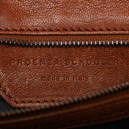 Proenza Schouler Lambskin PS1 Pochette Clutch Saddle 7 of 11