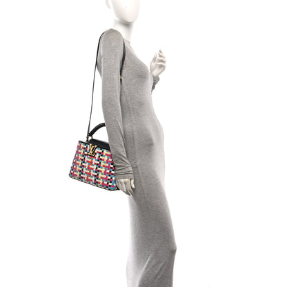 Louis Vuitton Taurillon Calfskin Guinguette Capucines BB Multicolor 2 of 9