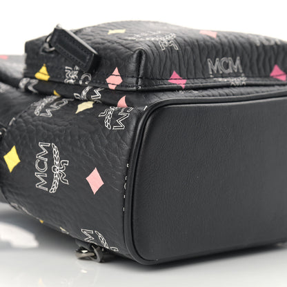 MCM Visetos Spektrum X-Mini Backpack Black 5 of 9