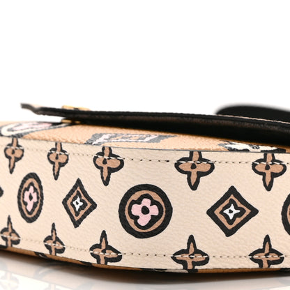 Louis Vuitton Monogram Wild At Heart Felicie Strap & Go Arizona Creme 9 of 9