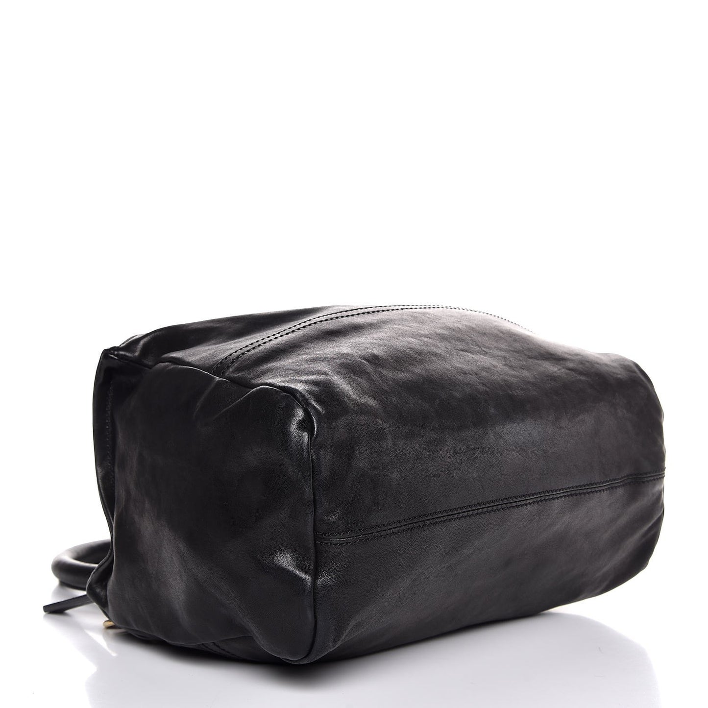 Washed Lambskin Medium Studded Pandora Black