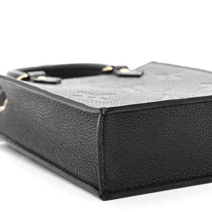 Louis Vuitton Empreinte Monogram Giant Petit Sac Plat Black 8 of 9