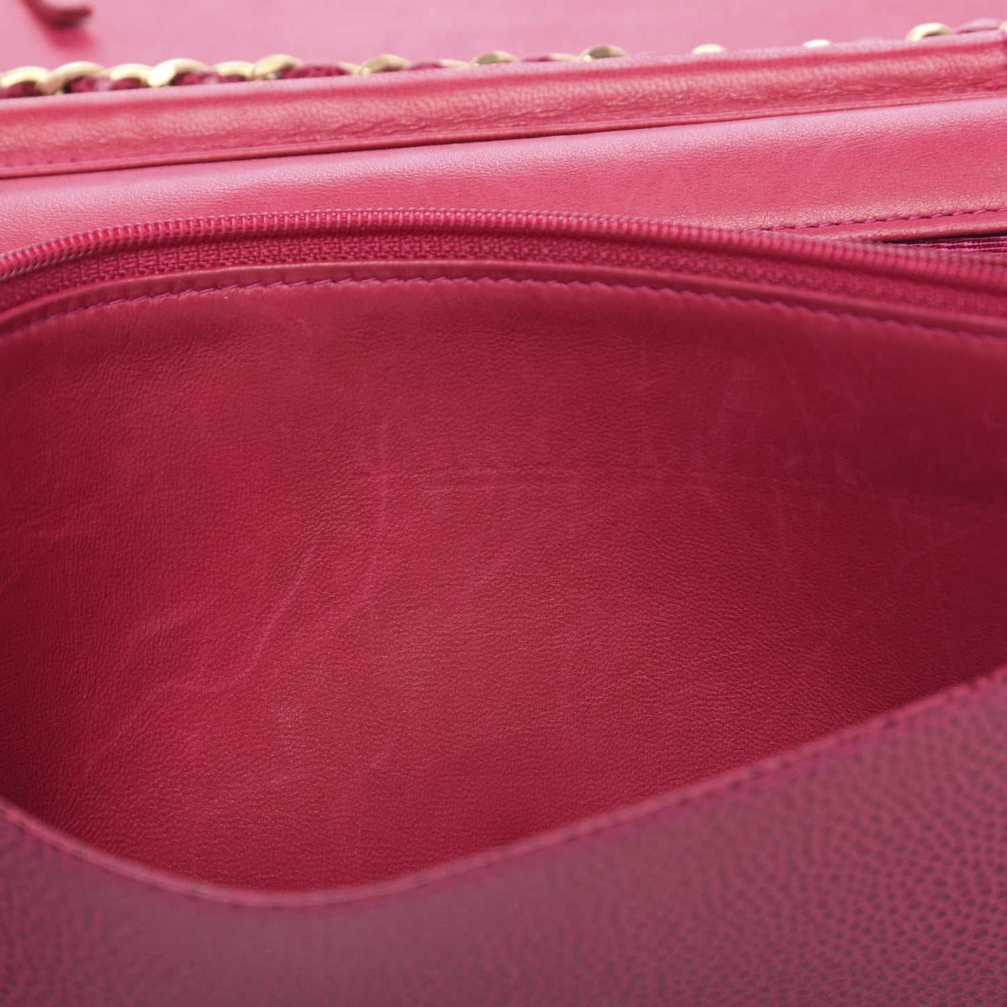 Caviar Timeless CC Wallet On Chain WOC Dark Fuchsia