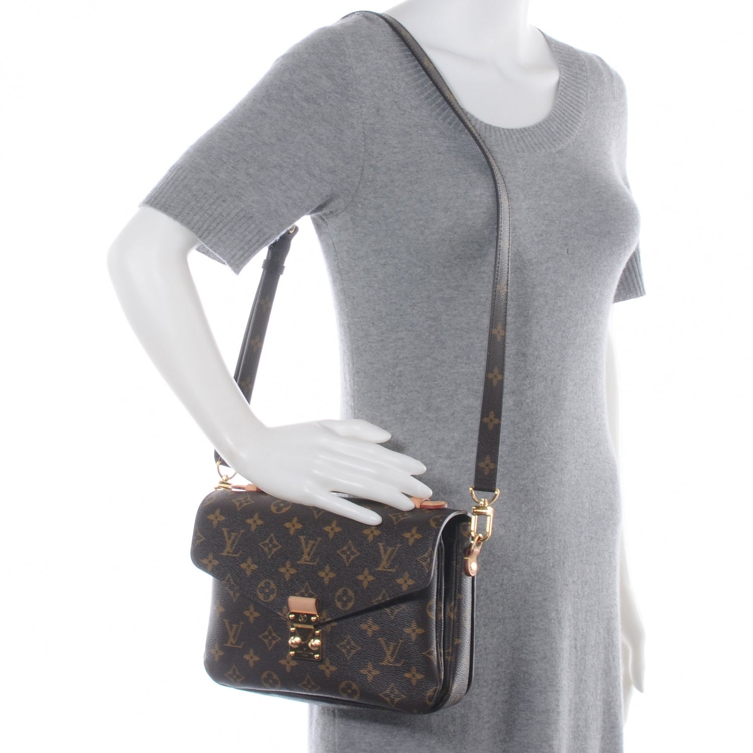 Louis Vuitton Monogram Pochette Metis 2 of 7