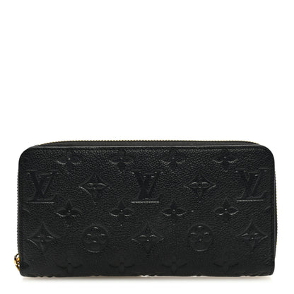 Louis Vuitton Empreinte Zippy Wallet Black 1 of 6