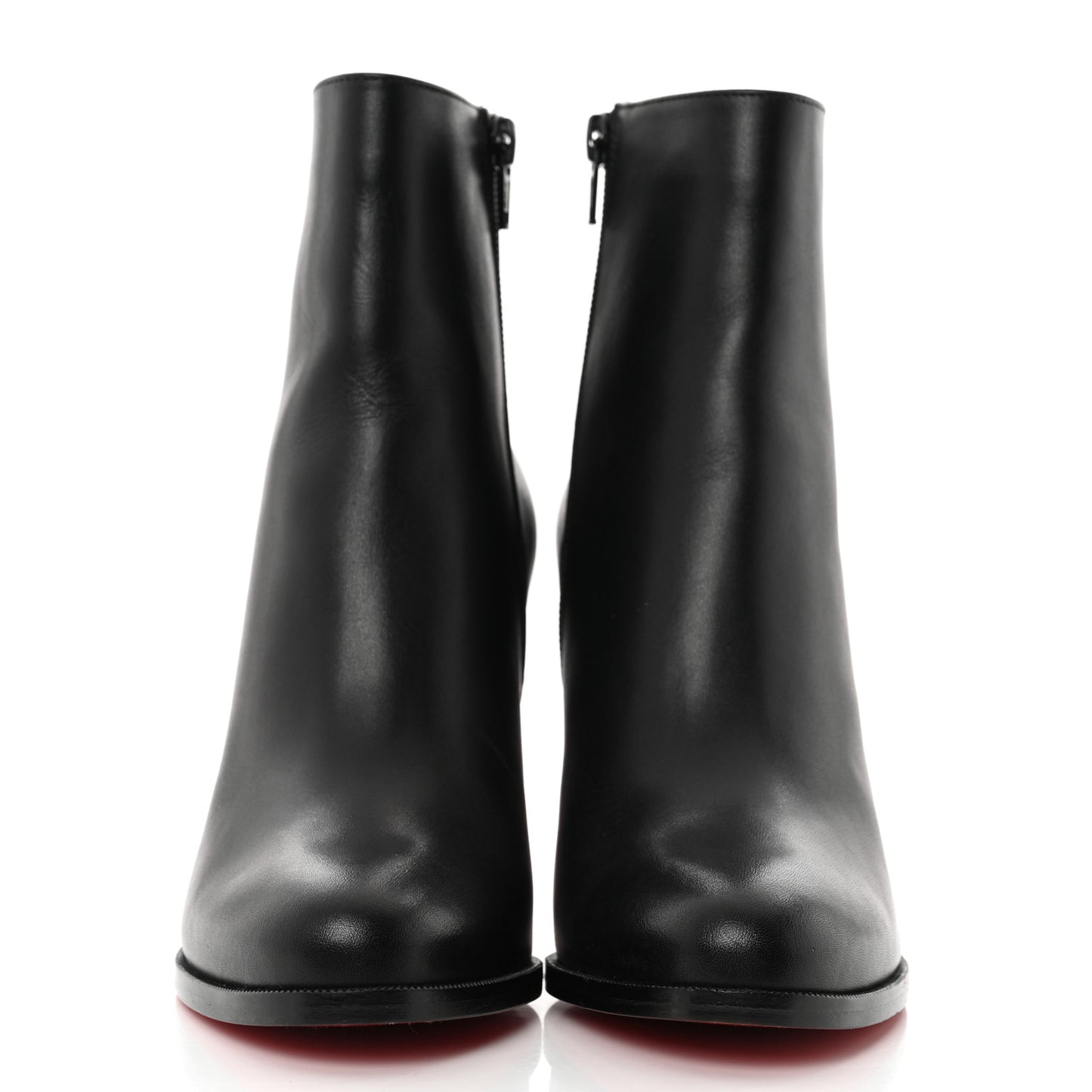 Calfskin Adox 85 Ankle Boots 37.5 Black