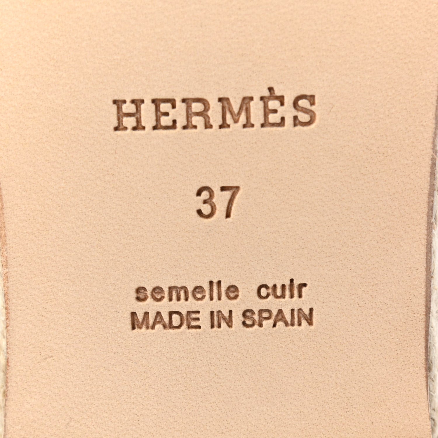 Hermes Denim Canvas Womens Trip Espadrilles 37 Bleu Clair 6 of 8