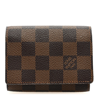Louis Vuitton Damier Ebene Business Card Holder 1 of 6