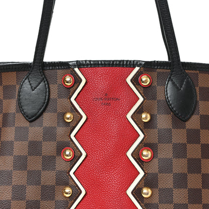 Louis Vuitton Damier Ebene Karakoram Neverfull MM 8 of 11